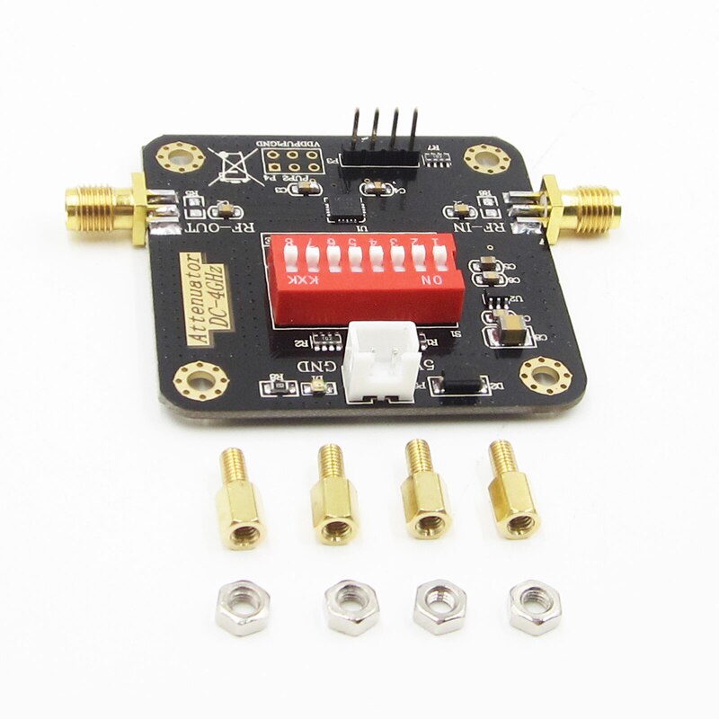 PE4302 Digital RF Step Attenuator Module High Linearity 50-ohm 0.5dB RF DSA