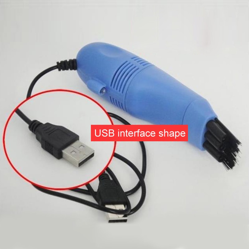 Mini Computer Toetsenbord Kantoor Computer Cleaners Toetsenbord Borstel Schoon Computer Gereedschap Stofzuiger USB Stofreinigingsmachine Draagbare