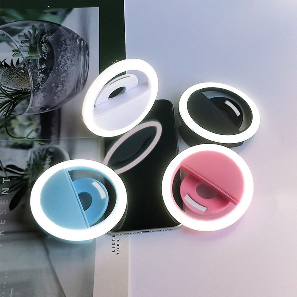 Led Selfie Ring Light Novelty Makeup Lightings Led Selfie Lamp Mobile Phones Photo Night Light Led Mirror Neon Sign Selfie Ring