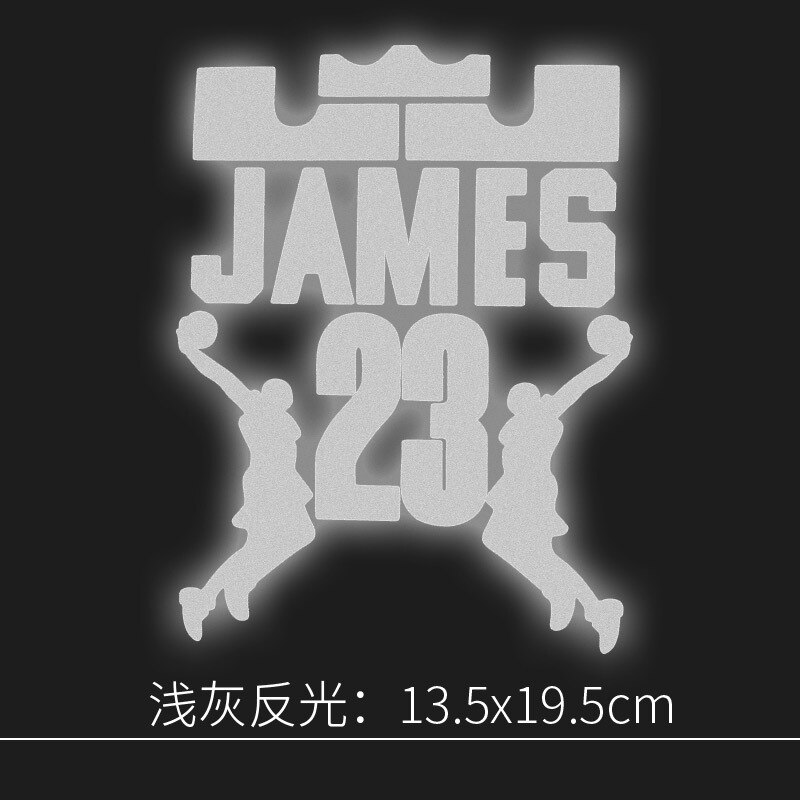 Multi Shape Reflective Sticker Heat-transfer Reflective Tape DIY Iron-On Fabric Patches sewing Accessories decoration On Clothes