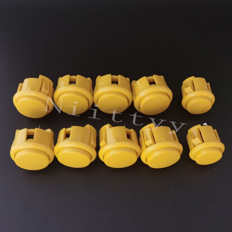 50Pcs Arcade Kopie Sanwa OBSF-30 Push Knop 30Mm Ronde Knop Jamae Mame Diy Onderdelen