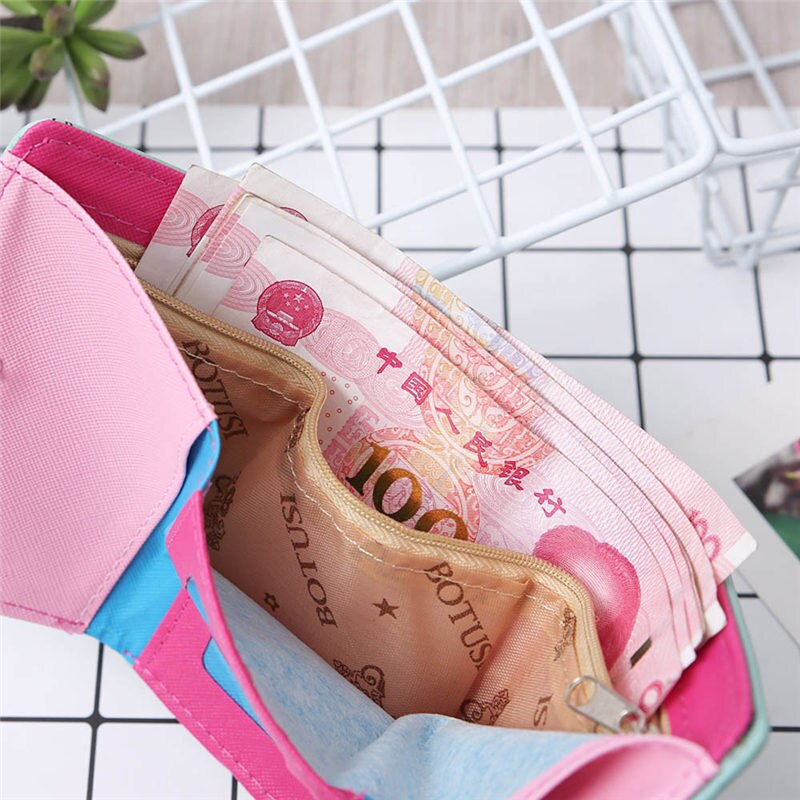 Kvinnor enkel retro uggla utskrift kort plånbok mynt handväska korthållare handväska clutch portfel cuzdan billetera carteira 40 ma 11