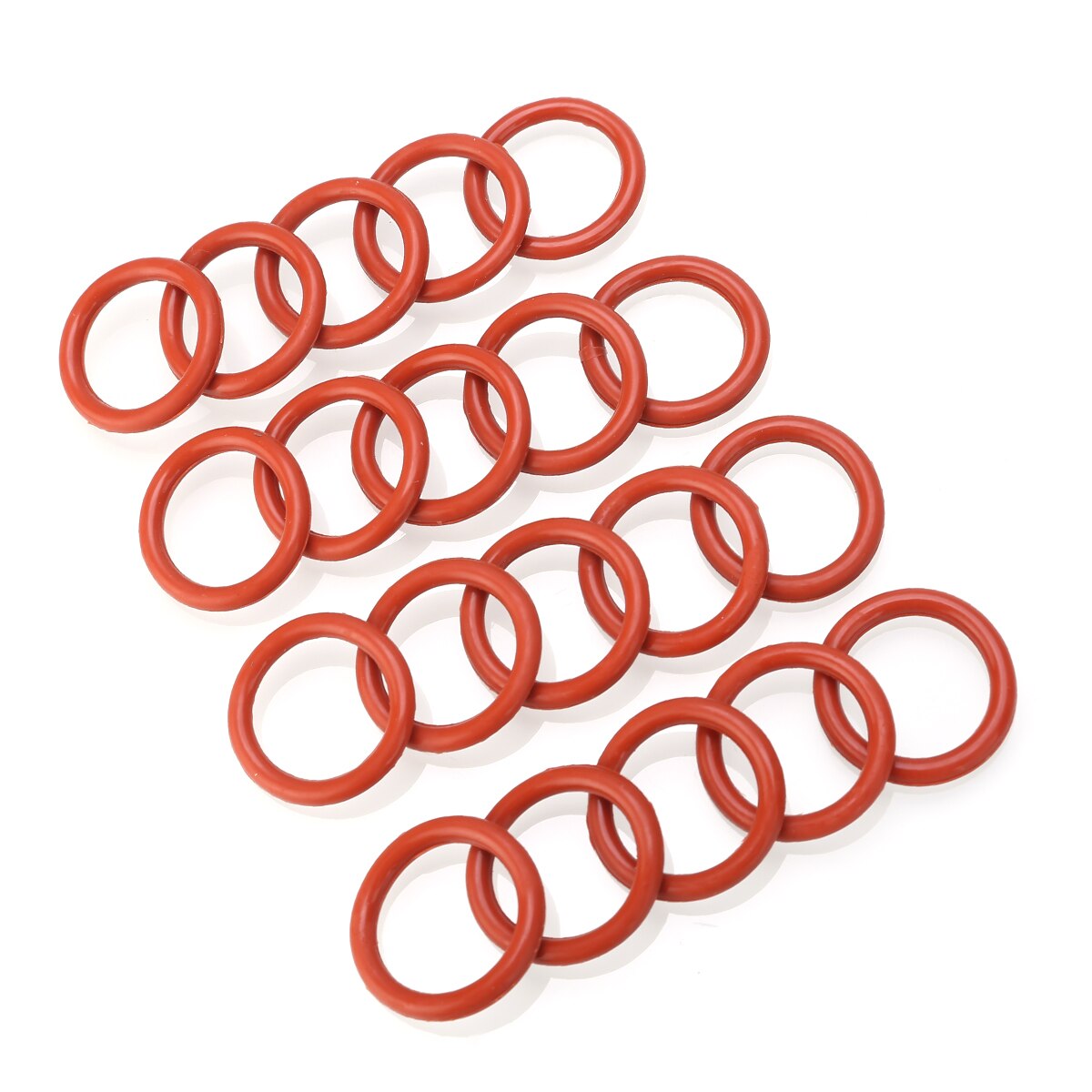 20pcs Tube Damper Silicone O-Rings Seal Gasket Switch Sound Dampeners Washer Rubber Oring Set for 12AX7 12AU7 12AT7 12BH7 EL84