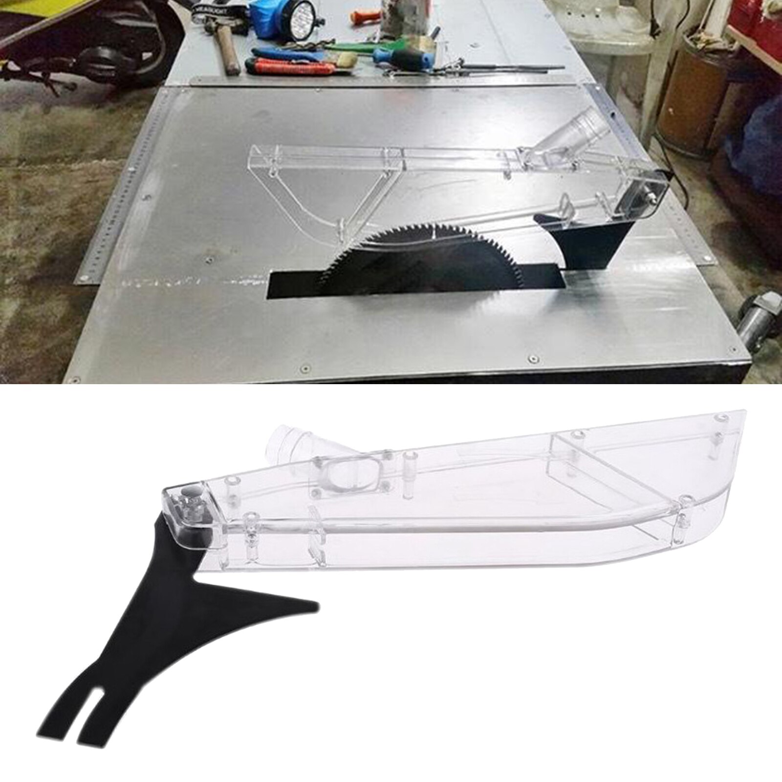 1pc Durable Table Saw Protective Anti Dust Cover Guard Safety Shell Woodworking Accs
