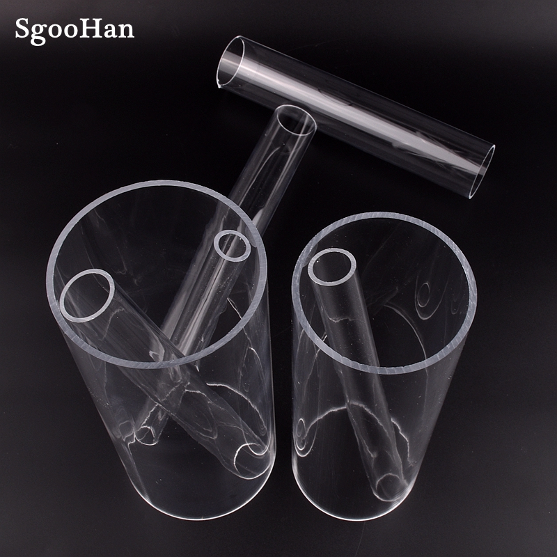 Länge 20cm OD 16 ~ 110mm Klar Plexiglas Acryl Aquarium Aquarium Rohr Hause DIY Bewässerung System PMMA rohr Wasser Versorgung Rohr