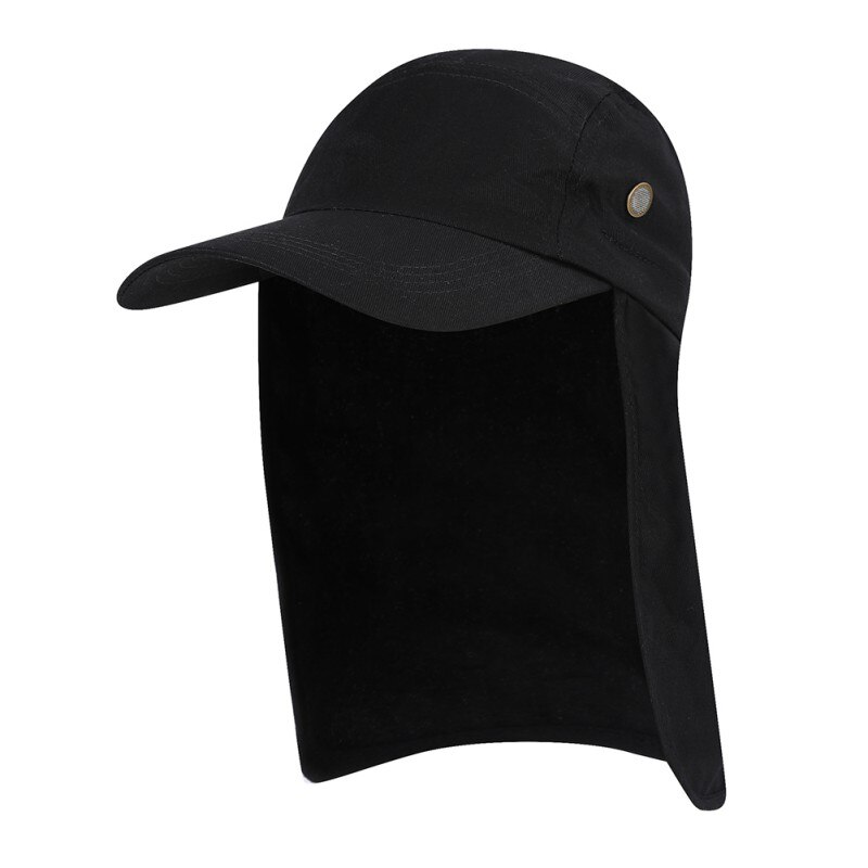 1 PC Vissen Cap met Oor Nek Flap Cover Verstelbare Waterdicht Zonnescherm Vouwen Mesh Sport Hoed Outdoor Sportkleding Pro: Clear