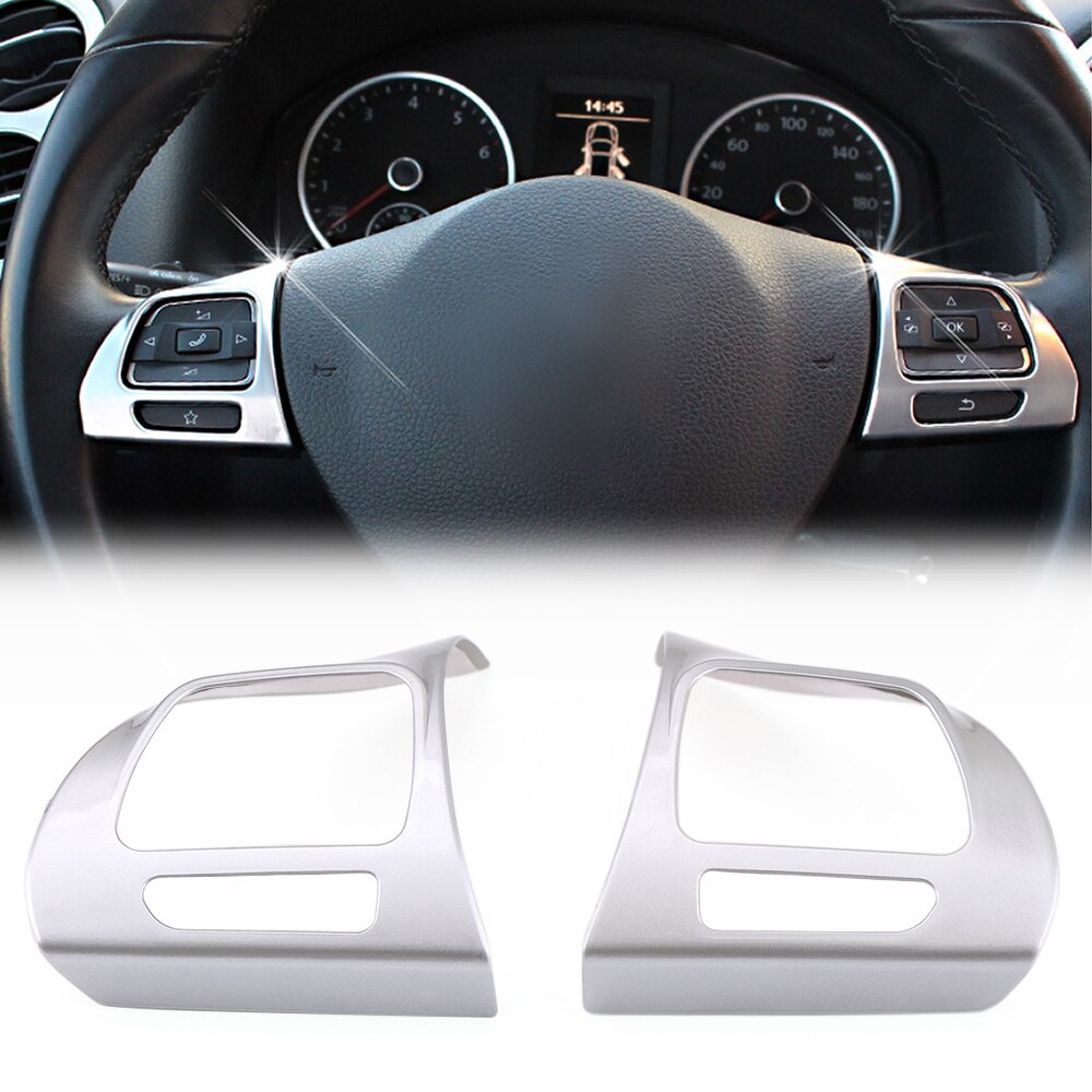 cay styling steering wheel sticker cover for VW volkswagen B7 passat Tiguan CC GOLF MK6 JETTA sequins
