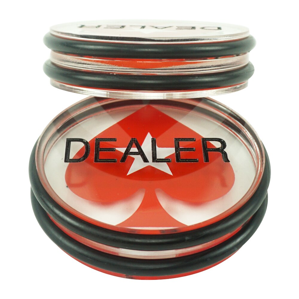 Factory directly supply custom poker dealer button for poker casino with