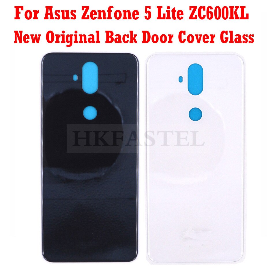 Novo original zc600kl habitação para asus zenfone 5 lite zc600kl telefone móvel voltar bateria porta capa