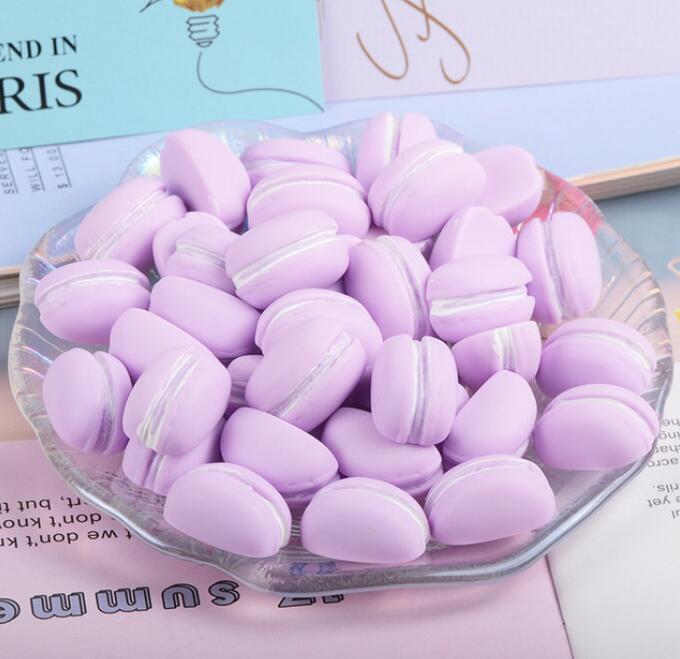Décorations macarons Kawaii en résine, embellissements pour Scrapbooking, accessoires de bricolage, artisanat, 20 pièces/lot: 06