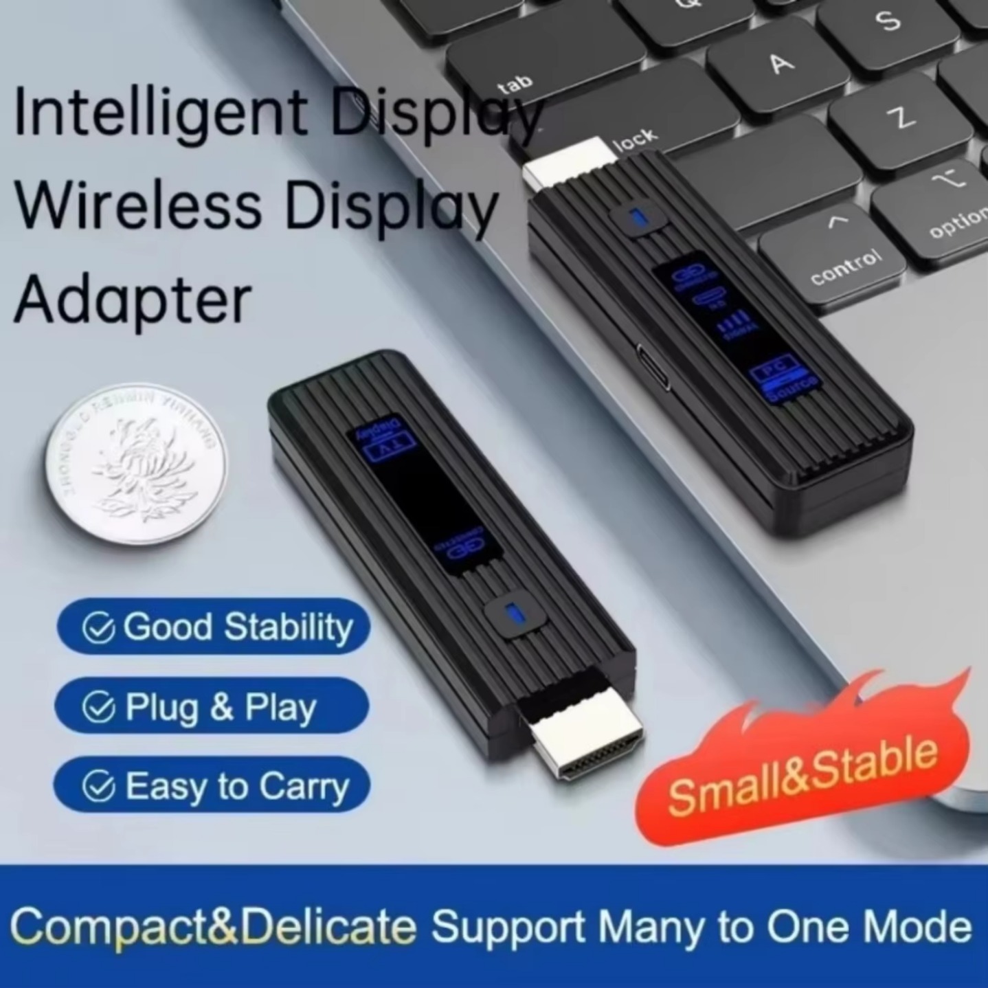 50M Draadloze HDMI Video Zender Ontvanger Kits HDMI Extender Adapter TV Stick Dongle 1080P voor Laptops PC Monitor projector