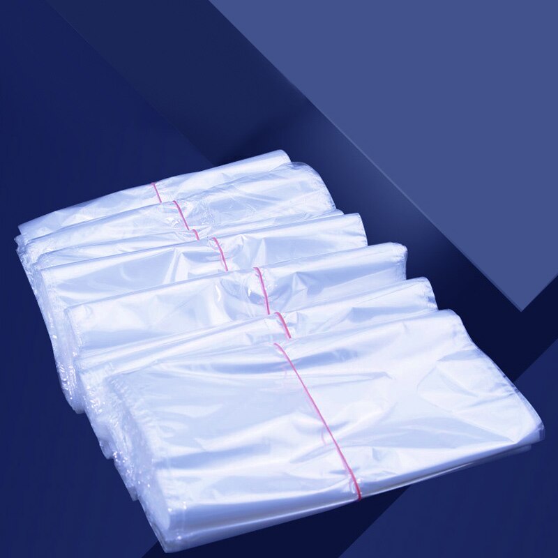 Película termorretráctil de PVC transparente, envoltura de embalaje retráctil, Protector de sellado, almacenamiento para el hogar y organización, venta de 100 uds.