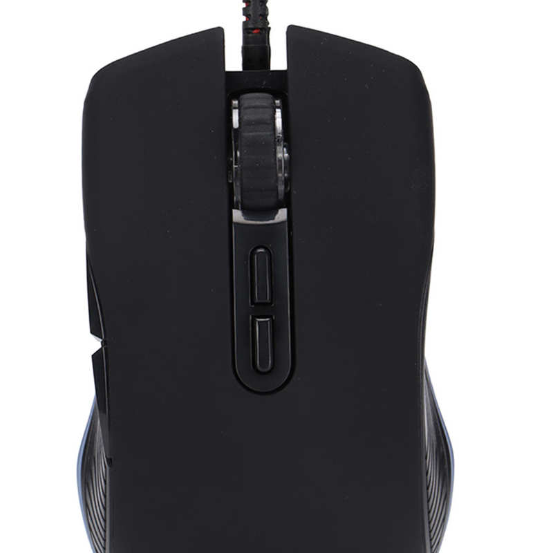 Wired RGB Mouse 4 DPI 4 RGB Modes Gaming Mouse Wired for OS X for Windows for Linux