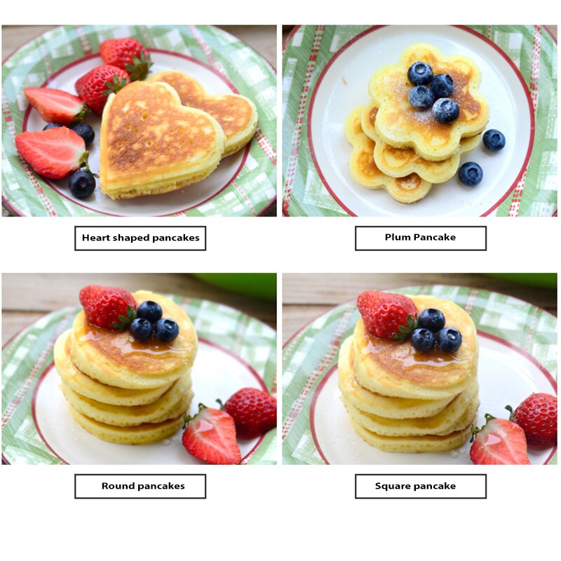 Pancake Non-stick Silicone Mold Cooking Tool Round Center Pancake Machine Egg Tool Rice Cooker Flip Egg Mold Kitchen Baking