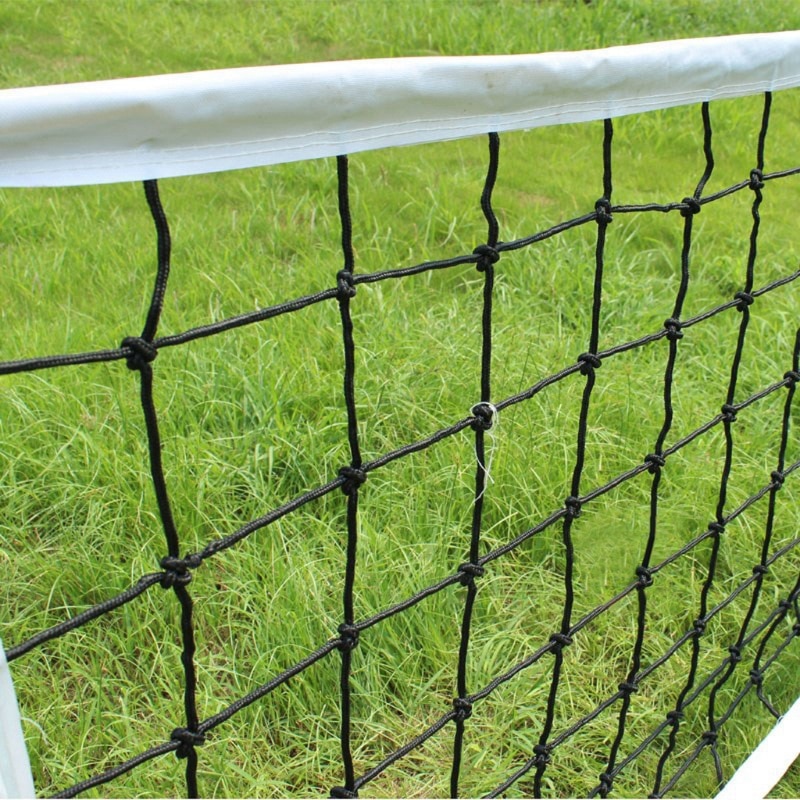 Universell stil 9.5 x 1m volleybollnät polyetenmaterial beachvolleyballnätvolleyboll nettovolleyboll handbollsnät utomhus