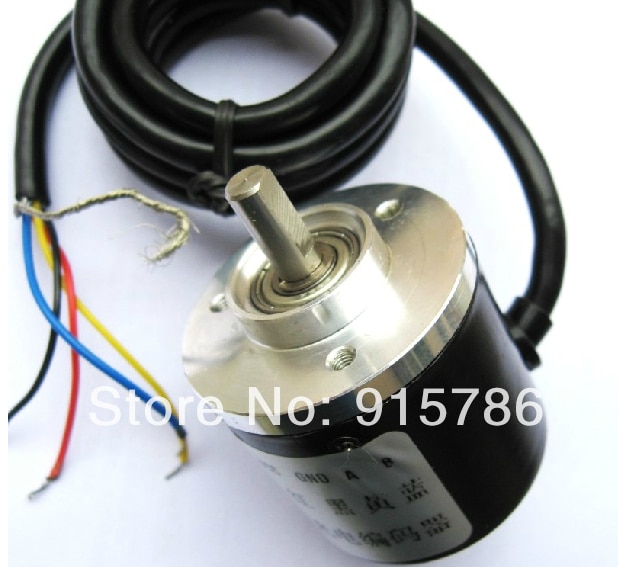 2 stks optische encoder 600 pulsen, 600 lijnen AB twee fase 5-24 V encoder