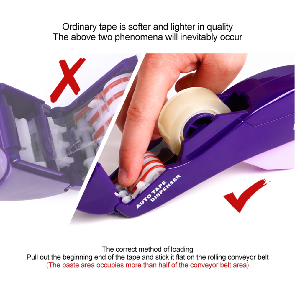 Auto Tape Dispenser Geschikt Voor Tape 20mm Of Minder Een Druk Handheld Lijm Houder Verpakking Cutter Gereedschap Sluitmachine