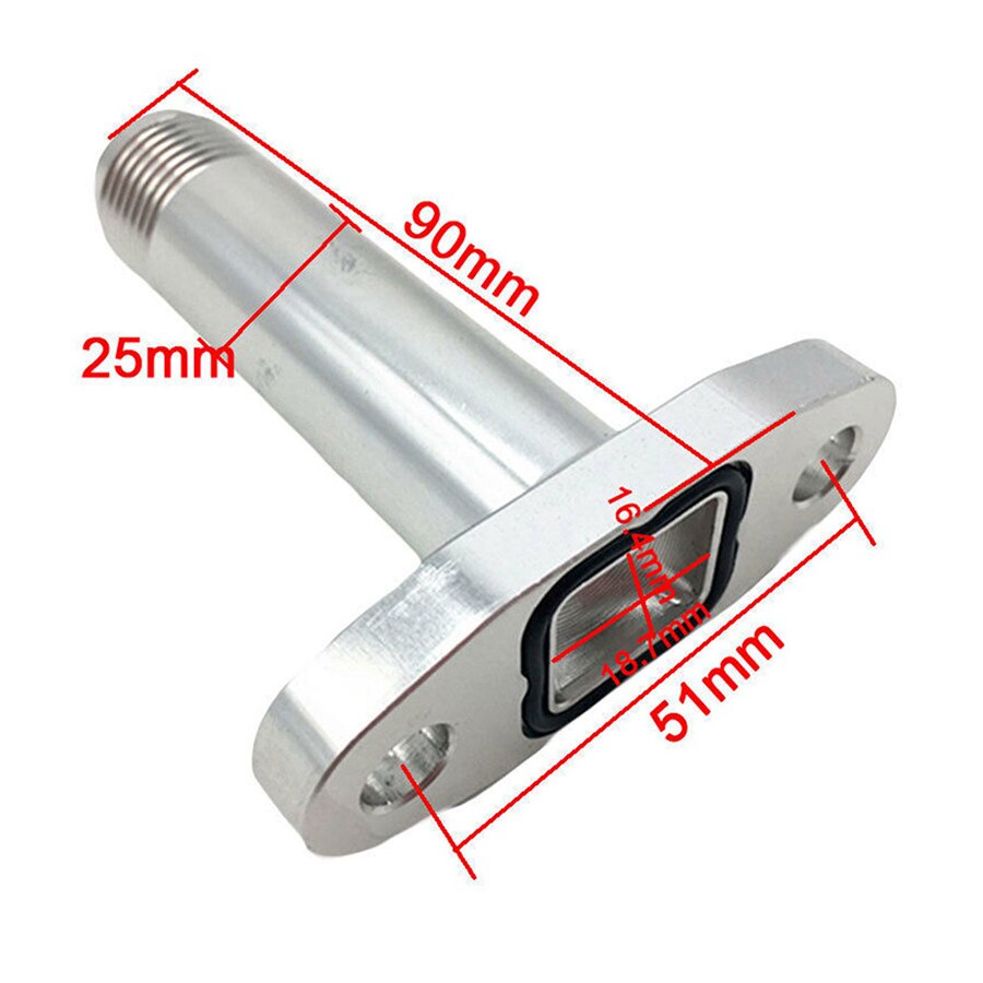 Universal 10 AN Turbo Drain Fitting Oil drain Flange Fits T3/T4/T04B Turbochargers Flange and Precision