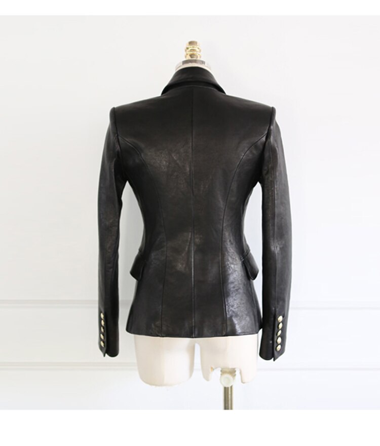 Jaqueta de couro pu feminina, trespassado duplo estilo inglaterra, punk rock, casaco cropped, couro falso f917