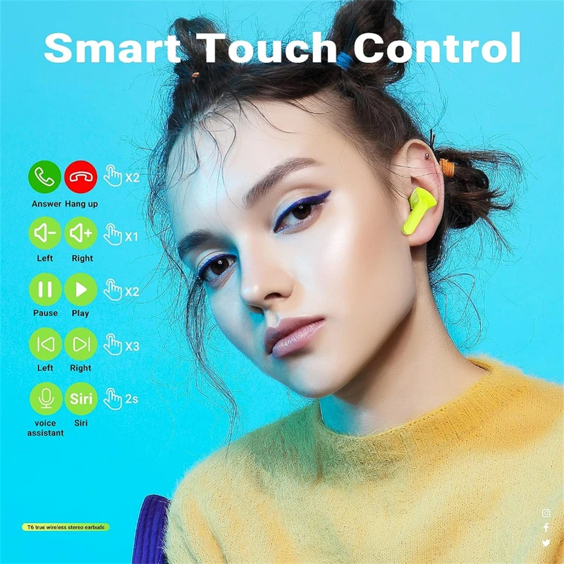 Air31 Tws Earpuds Wireless Bluetooth 5.0 Sport Gaming Headsets Noise Reduction Earbuds Mic Headphones With LED Display Earphones