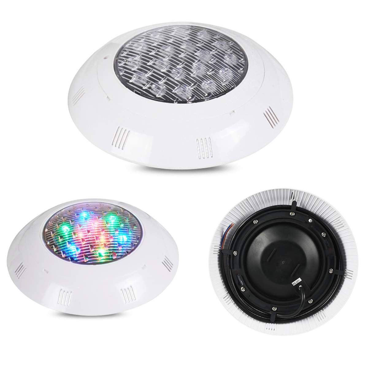 25/36W RGB Led Swimming Pool Light IP68 Waterproof AC12V Outdoor RGB UnderWater Light Pond Led Spotlight w/Remote Control