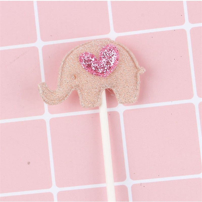 Cakelove 1 pcs crown star heart cake topper birthday cake decoration baby shower kids birthday party wedding favor supplies