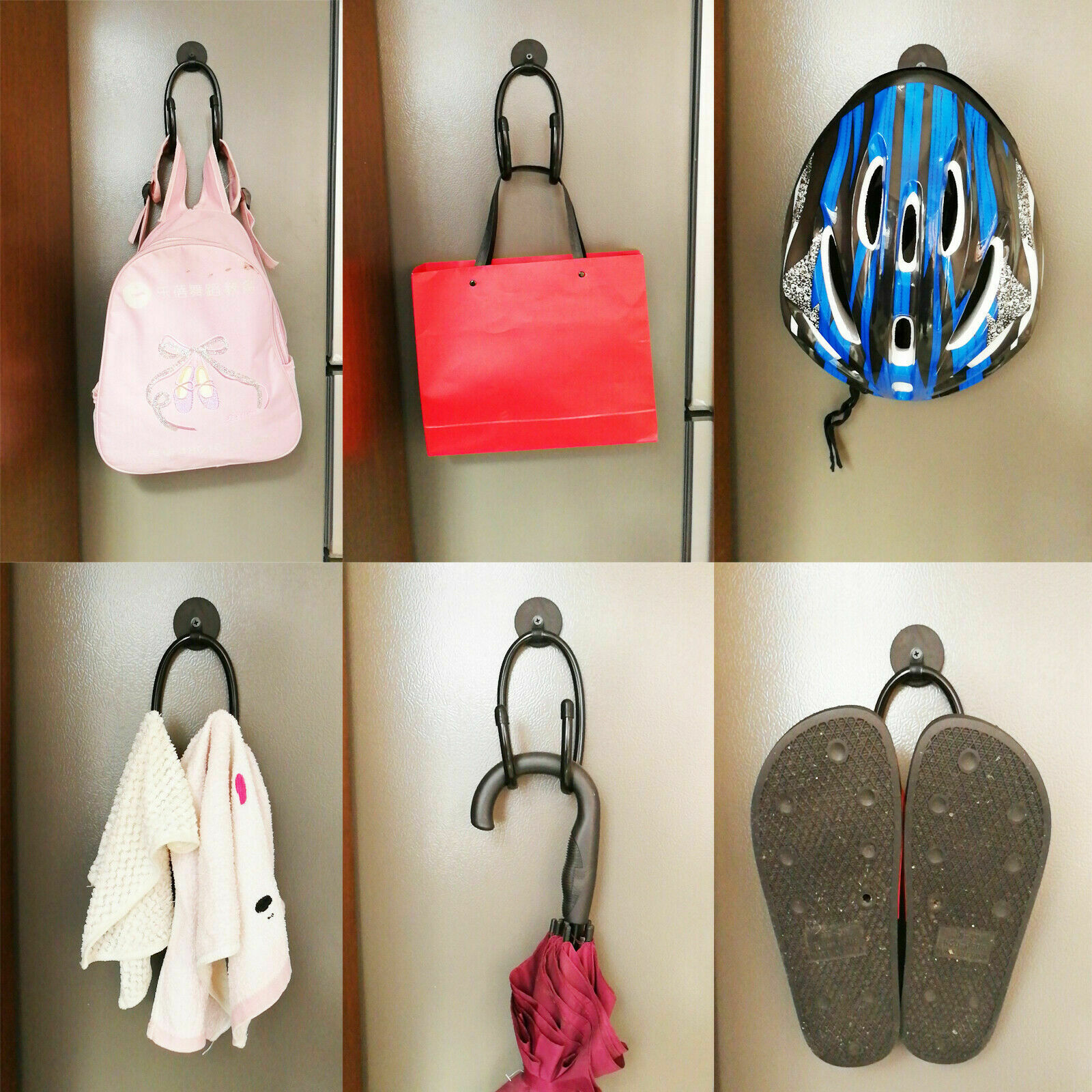 Magnetic Hanger Hard Hat Hook Safety Helmet Holder hat Display Rack Cap storage