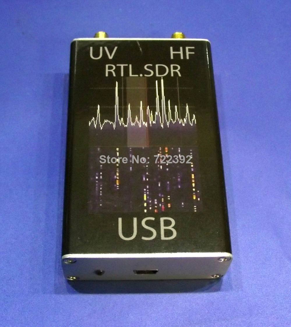 100KHz - 1.7GHz full band UV HF RTL.SDR USB Tuner Receiver & 6M antenna & balun 9:1