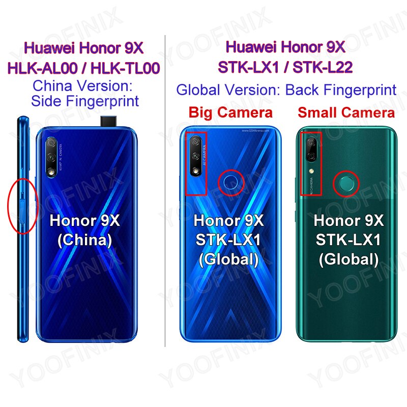 6.59 "pour Huawei Honor 9X LCD STK-LX1 Affichage Écran Tactile Numériseur Pour Huawei HLK-AL10 TL10 Pièces De Rechange