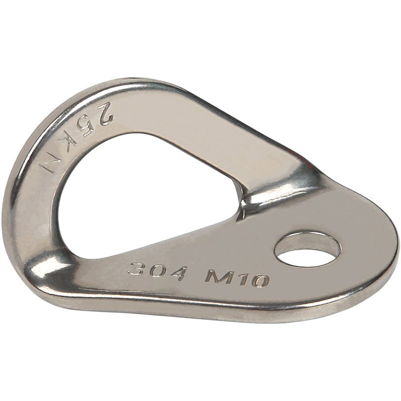 1pc 25KN Stainless Steel Rock Climbing Anchor Point Bolt Hanger Climbing Anchor Bolt Hanger for Climbing Expansion
