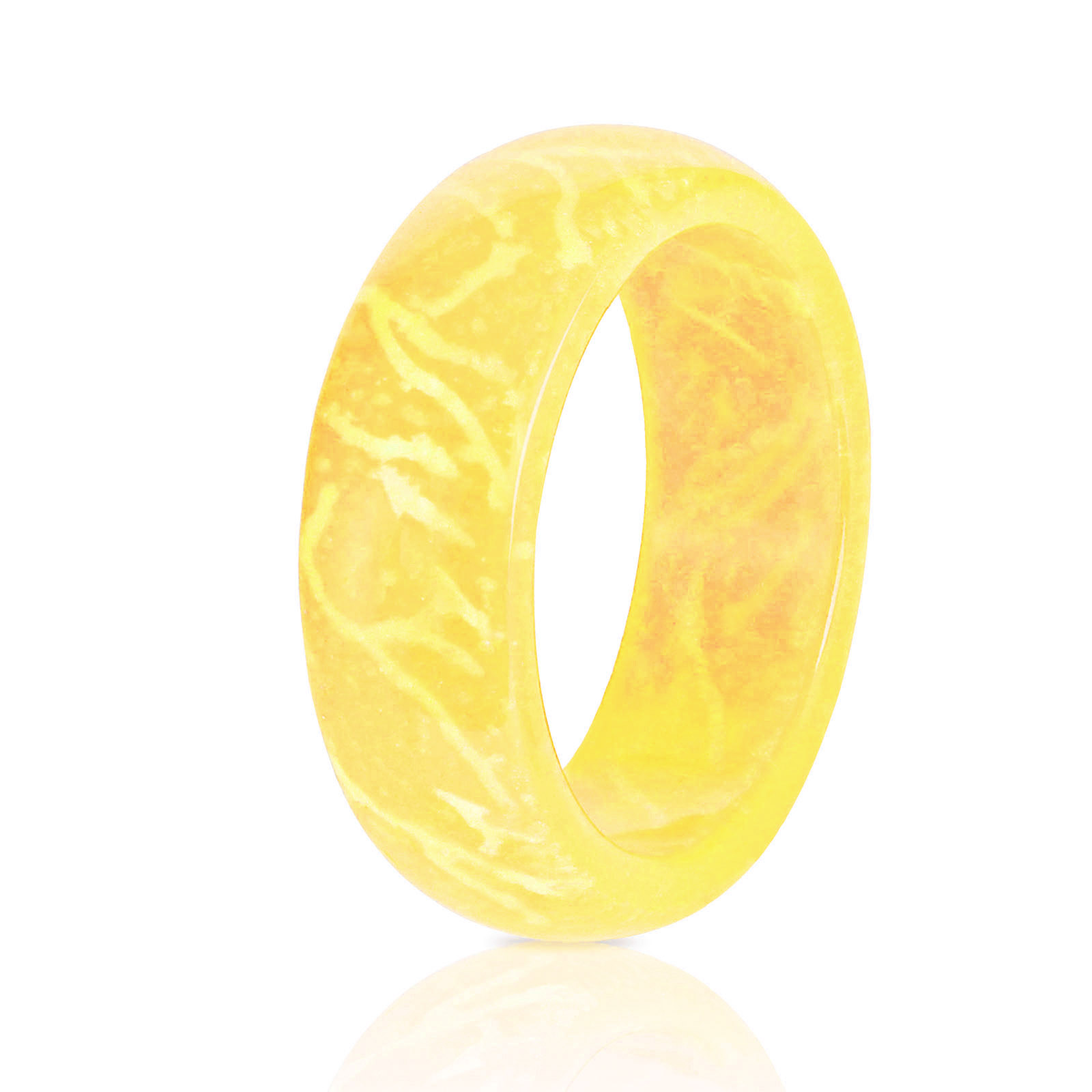 Bagues lumineuses pour fissures, anneau lumineux brillant dans la nuit, bijoux unisexe, décoration pour femmes et hommes: 8 / Or
