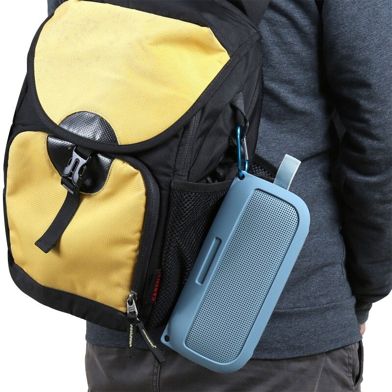 Silicone Protective Cover for Bose Sound Link Flex Speaker Travel Case Classic Style Case with Shoulder Strap