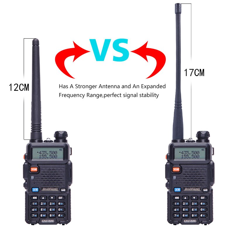 2 STUKS Baofeng BF-UV5R Amateur Radio Draagbare Walkie Talkie Pofung UV-5R 5W VHF/UHF Radio Dual Band Twee way Radio UV 5r CB Radio