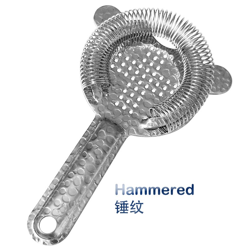 Rvs Hawthorne Zeef Cocktail Bar Zeef Met 2 Gaffel 6.54 &quot;(L)3.78&quot;: Hammered