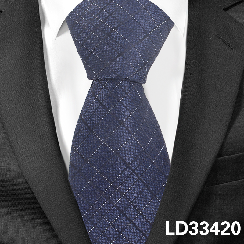 Stripete slips for menn kvinner jacquard floral hals slips for bryllup business dresser magert slips slank menn slips gravatas: Ld33420
