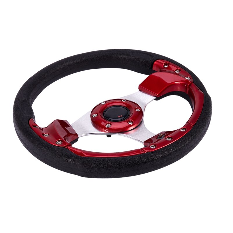 Imitation Racing Steering Wheel Universal PU Steering Wheel Car Modified Steering Wheel