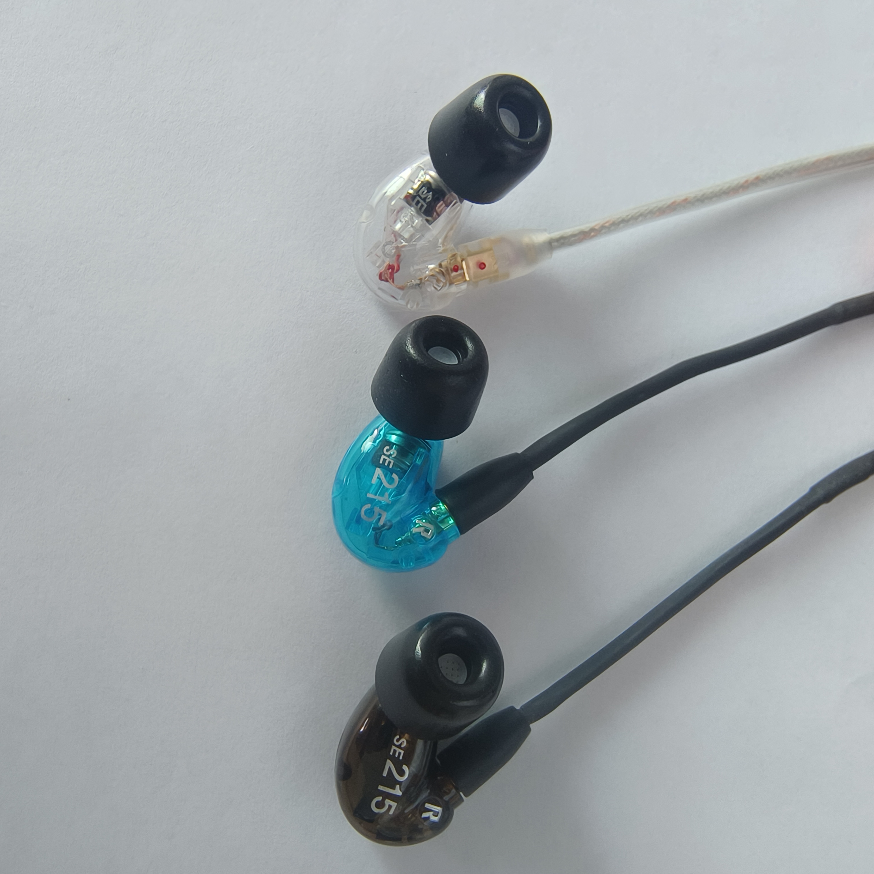 SE215 écouteurs Hi-fi stéréo suppression du bruit 3.5MM se 215 détachable filaire dans l'oreille écouteurs casque avec boîte VS SE535