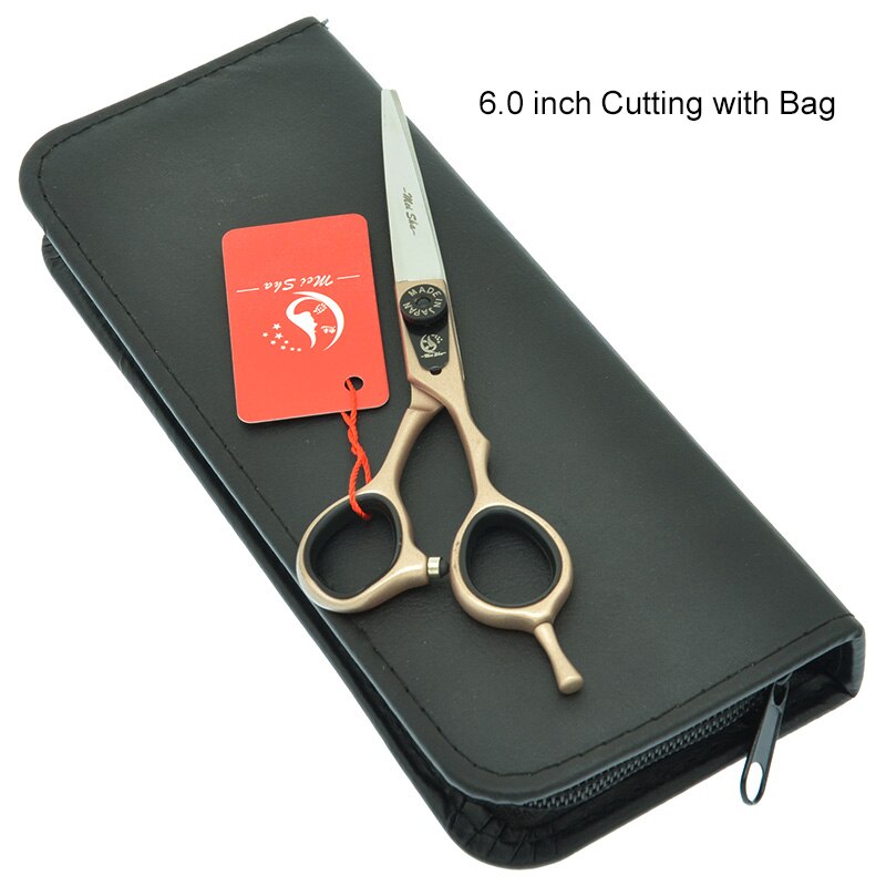 Meisha 6 inch Barber Shop Cutting Thinning Styling Shears Hair Salon Scissors Japanese Hairdressing Tools A0085A: A0085A-04-60