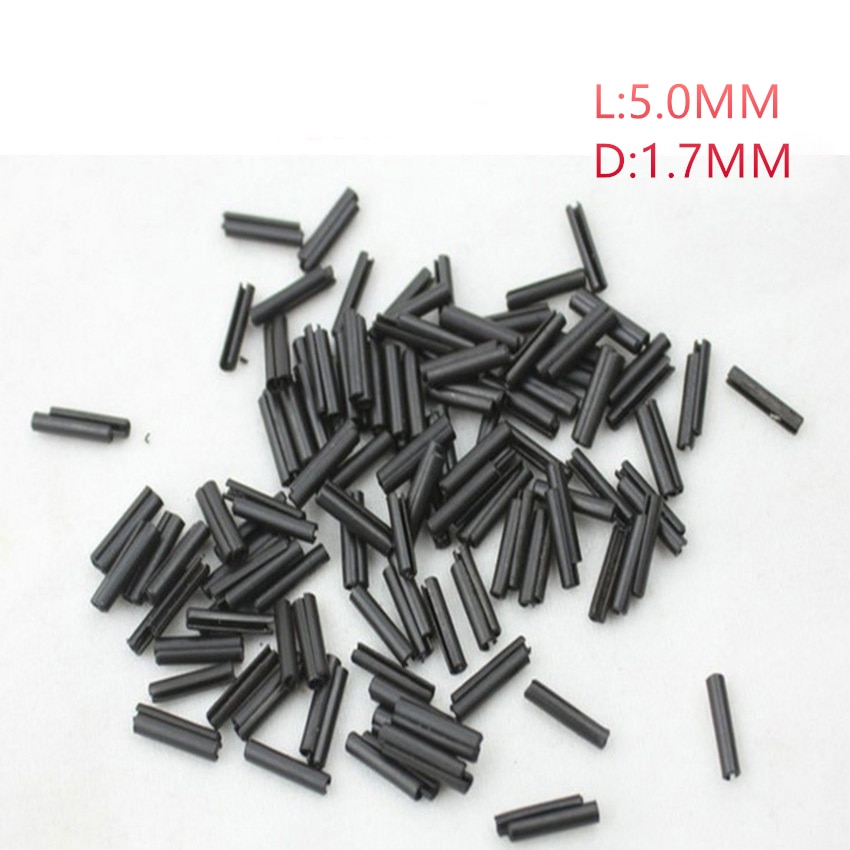 100/200Pcs Afstandsbediening Sleutel Leeg Vaste Pin 1.6Mm Autosleutel Pin Voor Folding Remote Key Blade L:8Mm D:1.6Mm Voor Kd Xhorse Remote