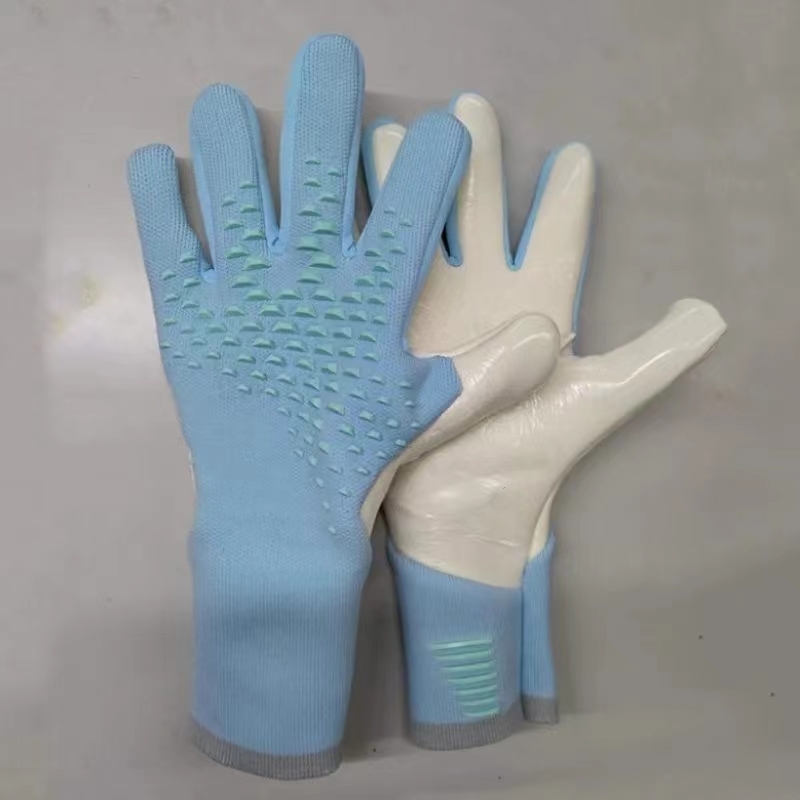 Keeper Handschoenen Roofdier Voetbal Voetbal Kids Volwassenen Mannen Vrouwen Dikker Latex Niet-Slip Slijtvaste Voetbal Keeper Handschoenen: green / XS