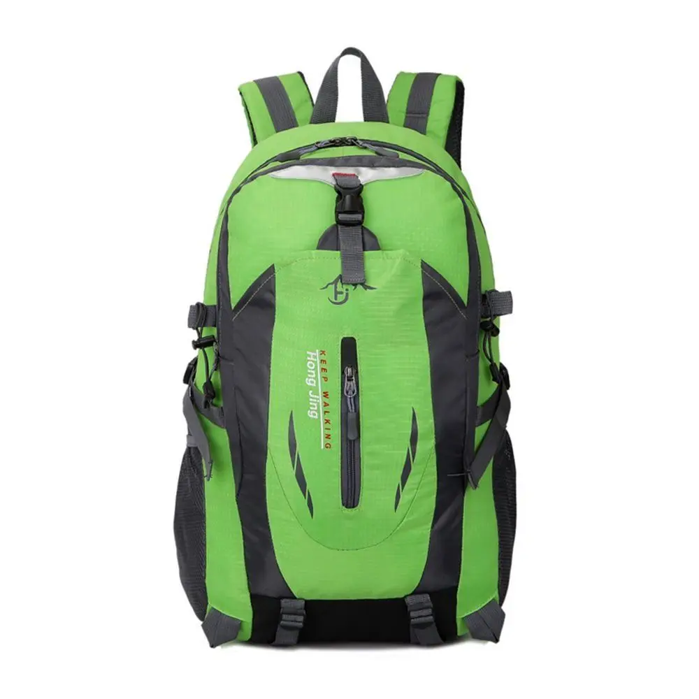 Durable Camping Backpack 40L Large Capacity Travel Rucksack Nylon Waterproof Outdoor Bags Hiking Travel Bag: green