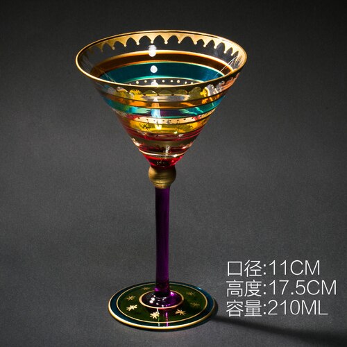 Luxus Mumin Kaffee Whiskey Wein Glas Tasse Bahre Trinken Champagner Hochzeit Gläser Tee Tasse Wein Verres Gießen M93223 JJ60BLB: A