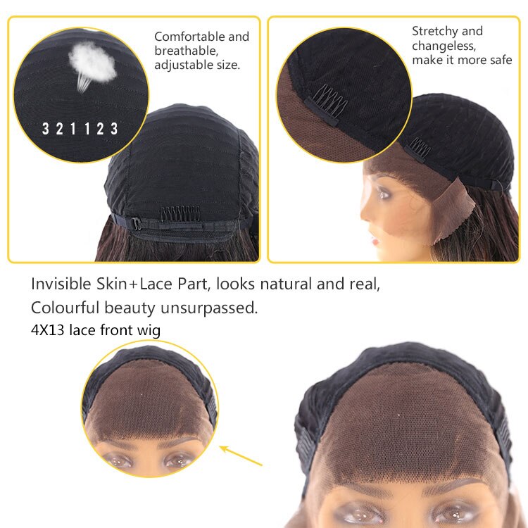 Synthetic Lace Front Wig Ombre Grey Cosplay Wigs For Black Women X-TRESS Heat Resistant Fiber Long Wavy Lace Wig With Baby Hair