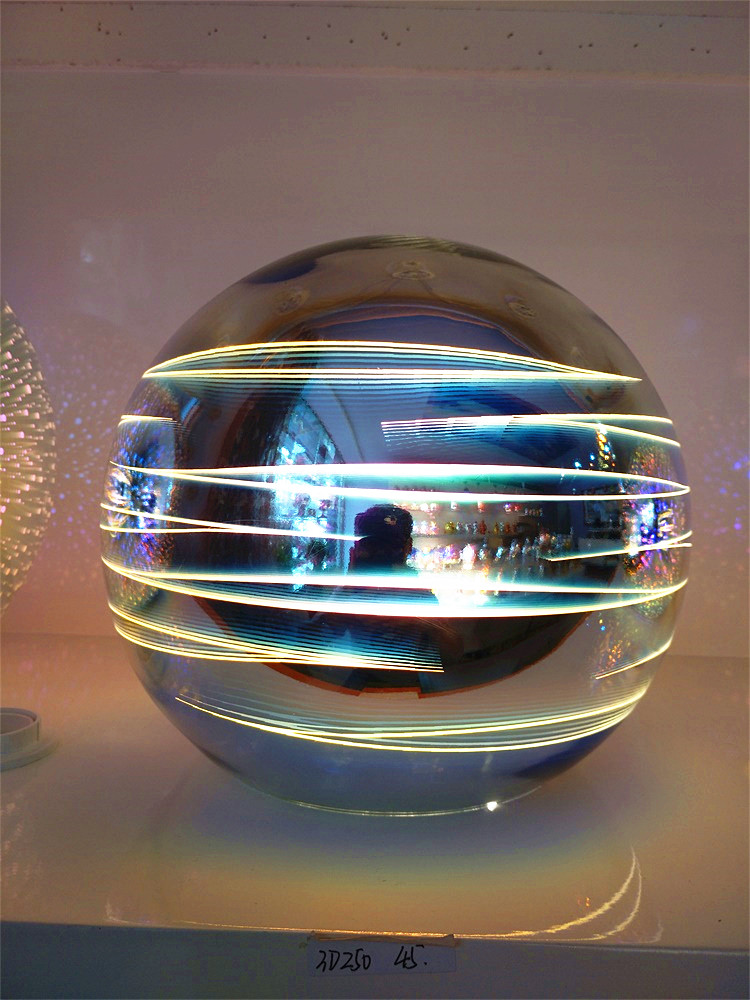 Lukloy Led Hanglampen Spiegel Glas Bal Planeet Sitellite Hanger Lamp Voor Loft Restaurant Bar Eetkamer Keuken Eiland