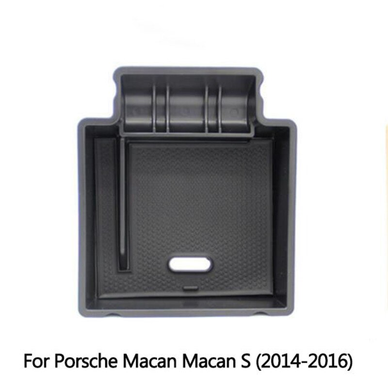 Automobile Armrest Storage Box For Porsche Macan Macan S Center Console Container Storage Organizer Accessories