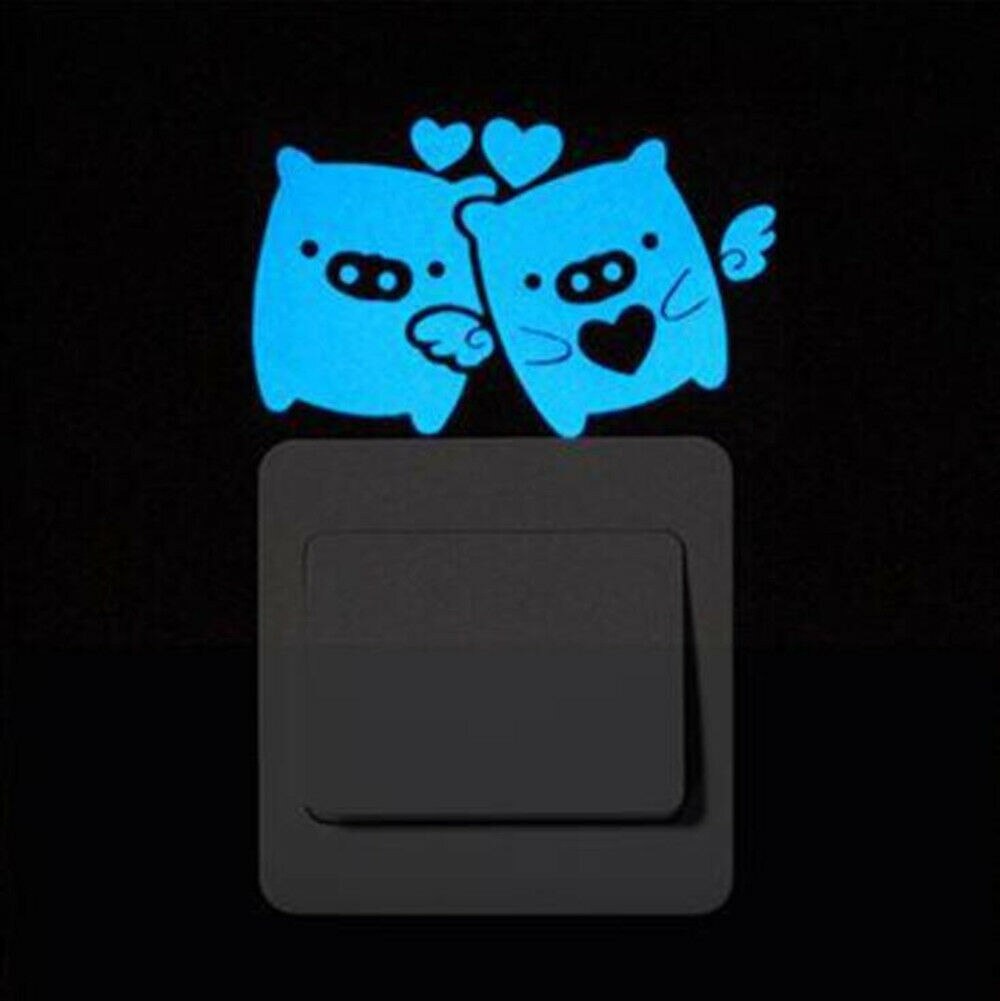 leuchtend glühen in das dunkel Schalter Zauberstab Aufkleber Fluoreszierende Aufkleber Startseite Zimmer Dekor Baby Zimmer Decorction: 08