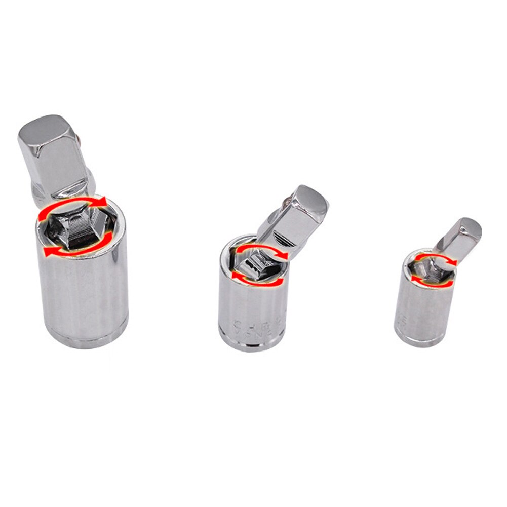 2022 Universal multi joint Wrench Socket adapter Special 1/4 3/8 1/2 sleeve universal joint Adapter Manual Socket Impact Tool