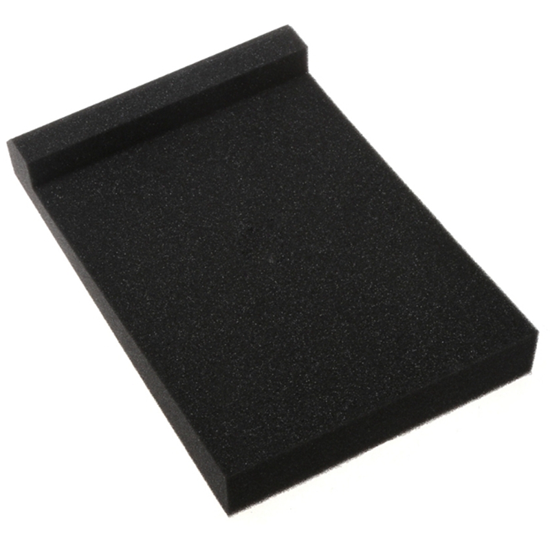 1 Set/2pcs Sponge Studio Monitor Speaker Acoustic Isolation Foam Isolator Pads Soundproofing Foam 11.8x7.8x1.8inch