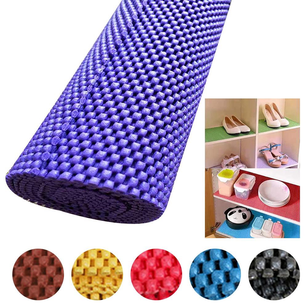 Küche 200cm * 30cm Heimat-matt PVC Schaum Nicht-Unterhose Pad Boden matt Gitter Schlecht matt Regal Liner DIY matt Haushalt Praktische Hause Typ