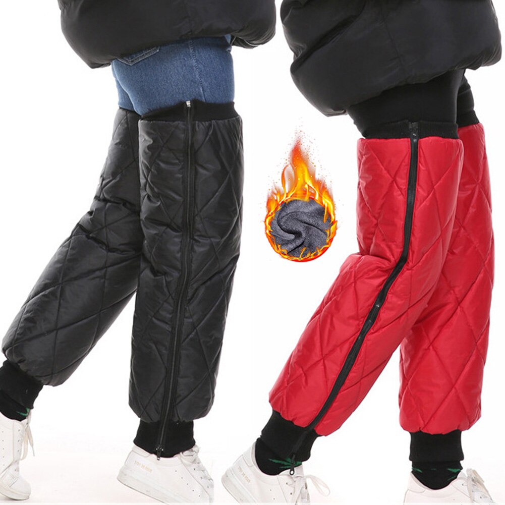 Swokii Knee Pads - Waterproof Warm Protective Gear Set with Zipper - for Electric Bikes & Motorcycles